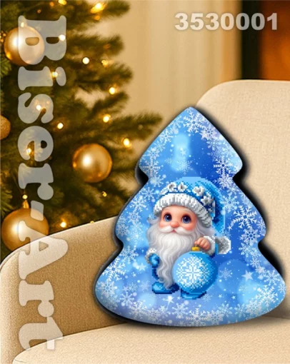 Декоративна подушка-ялинка під вишивку (3530001)