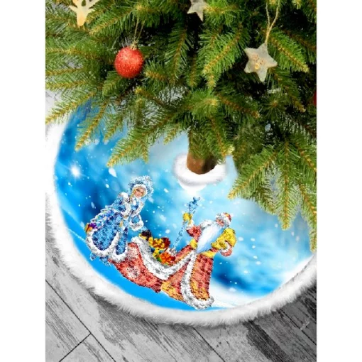 Спідниця під ялинку для вишивки бісером (нитками) (6060019)