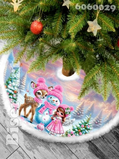 Спідниця під ялинку для вишивки бісером (нитками) (6060029)