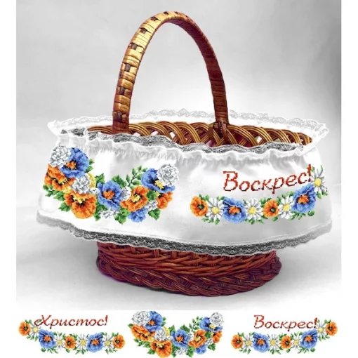 Стрічка на кошик для вишивки бісером (16110158)