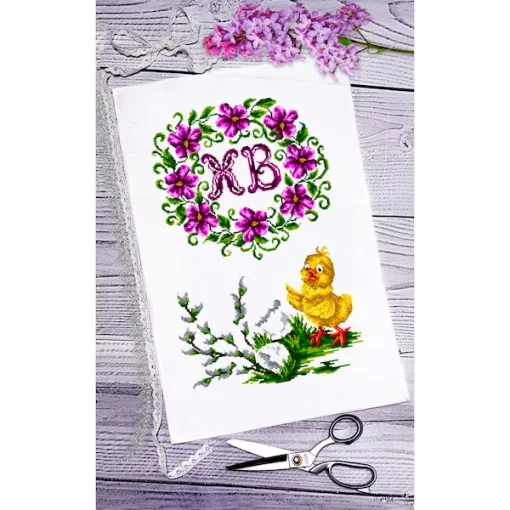 Рушник пасхальний для вишивки бісером (019)