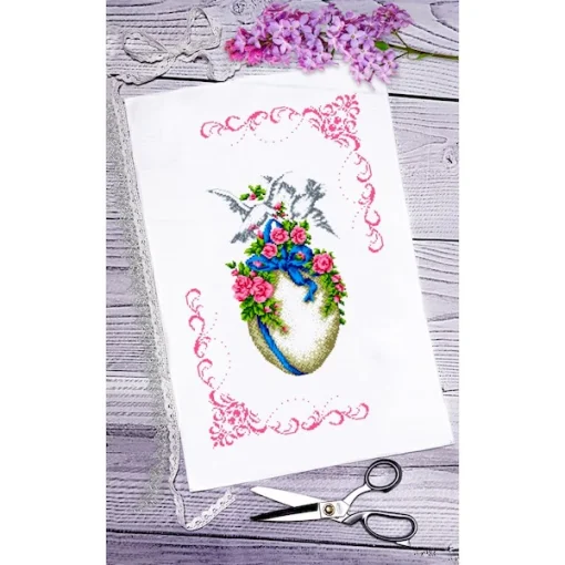 Рушник пасхальний для вишивки бісером (062)