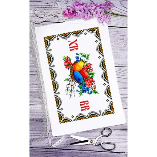 Рушник пасхальний для вишивки бісером (086)