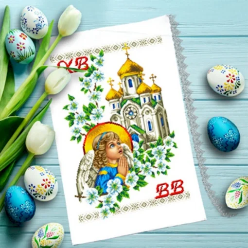 Рушник пасхальний для вишивки бісером (155)