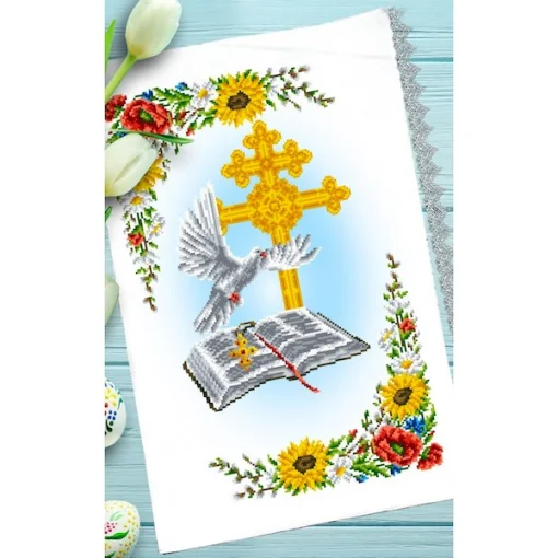 Рушник пасхальний для вишивки бісером (169)