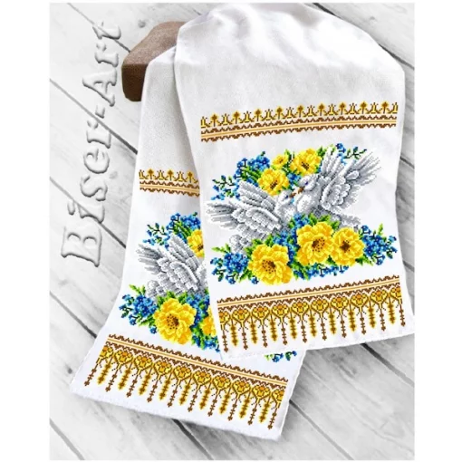 Рушник для вишивки бісером  (8012)