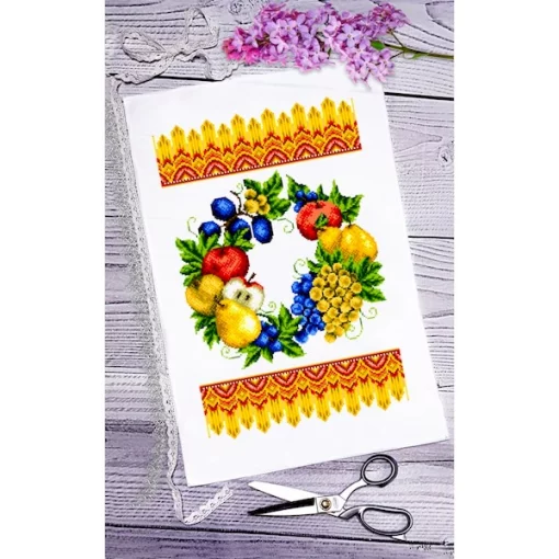 Спасівський рушник для вишивки бісером, арт. 023