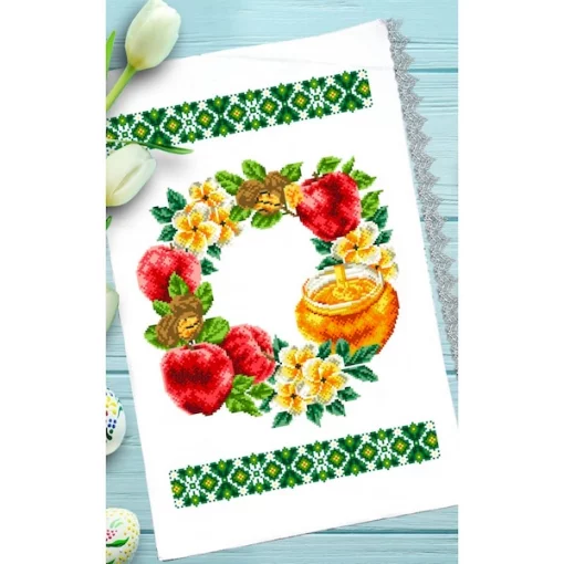 Спасівський рушник для вишивки бісером, арт. 122