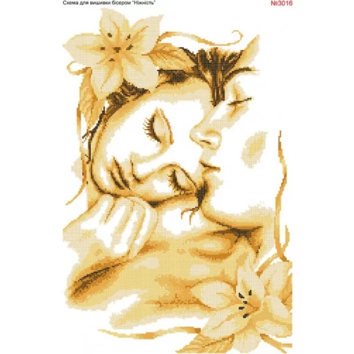 Схема для вишивки бісером  &laquo;Ніжність&raquo; (3016)