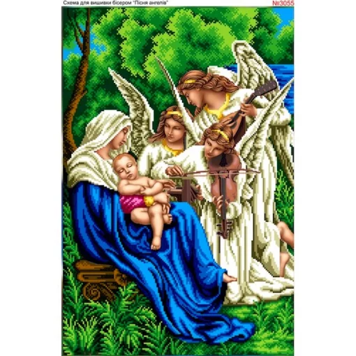 Схема для вишивки бісером  &laquo;Пісня янголів&raquo; (3055)