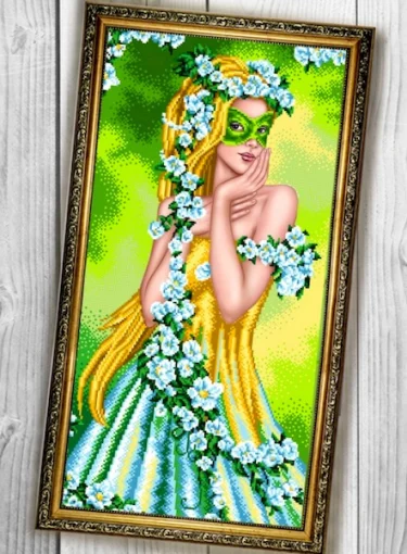 Схема вишивки бісером Весна (3060014)