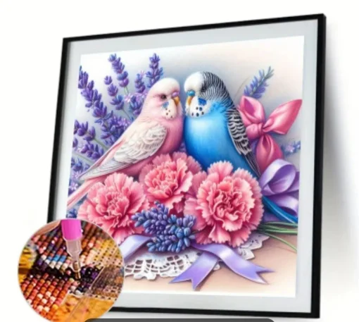 Алмазна мозаїка Папуги, арт. 15557