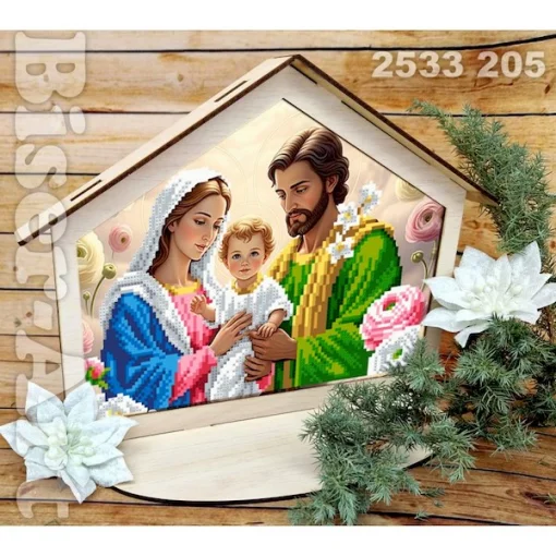 Шопка (різдвяний вертеп) під вишивку (2533205)