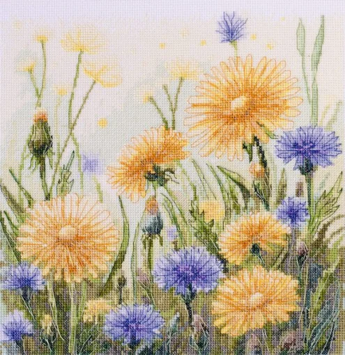 Набір для вишивки хрестиком "Шепіт трав", АН-300