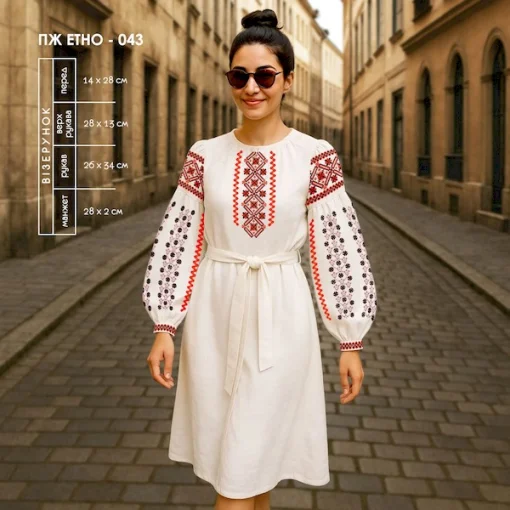 Плаття жіноче ПЖ Етно-043