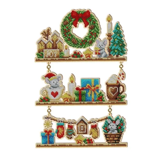 Фігурка інтер'єрна "Декор Різдвяний" під вишивку бісером ФІН_207