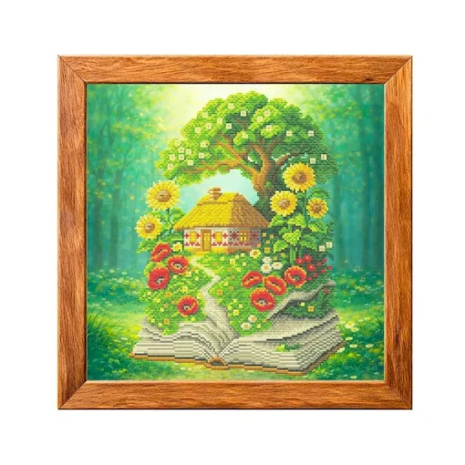 Набір для вишивки хрестиком "Літня хатинка" VMC_1015