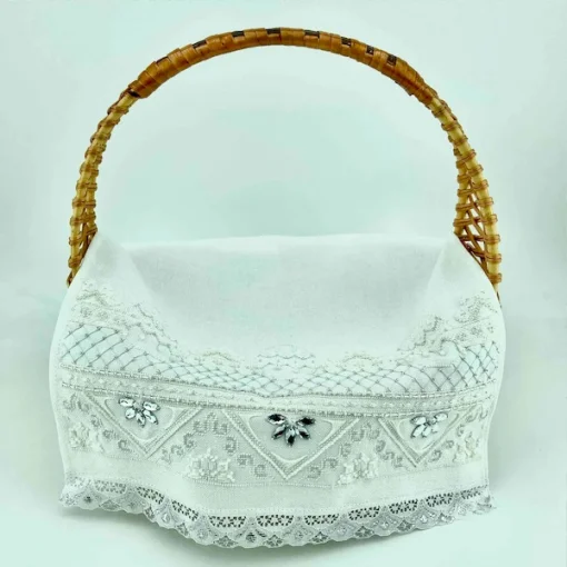 Рушник пасхальний на кошик VRM_004_R