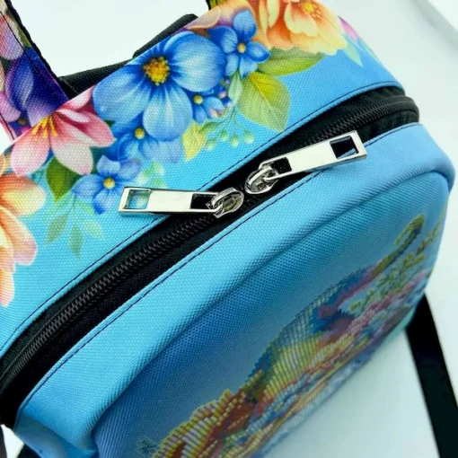 Рюкзак &laquo;Гном з квітами&raquo; під вишивку бісером Рюкзак_803