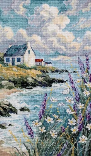 Набір для вишивки хрестиком "Коли сниться море", АН-318