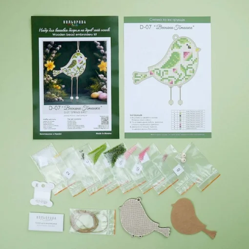 Декор D-07 "Весняна пташка"