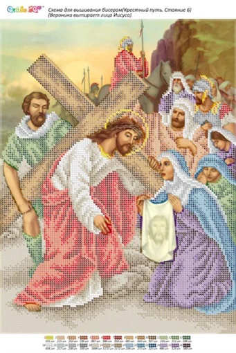 Вероніка витирає обличчя Ісуса