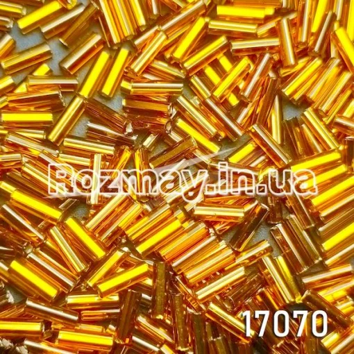 Стеклярус 17070, 7 мм 
