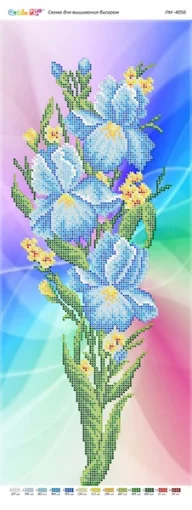 Букет ірисів, ПМ-4056