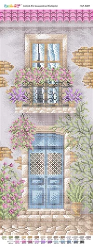 Квітчастий балкон, ПМ-4089