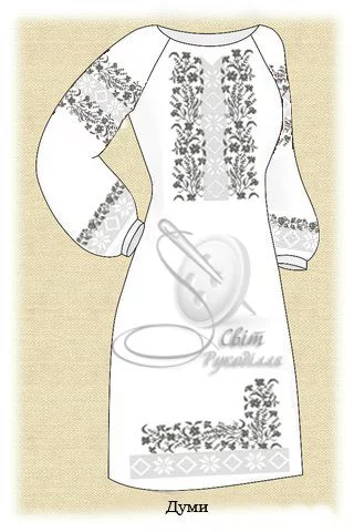 Сукня жіноча "Думи"