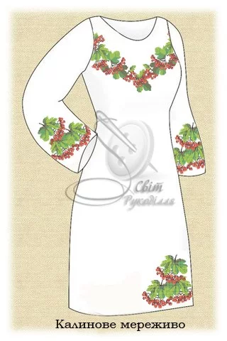 Сукня жіноча "Калинове мереживо"