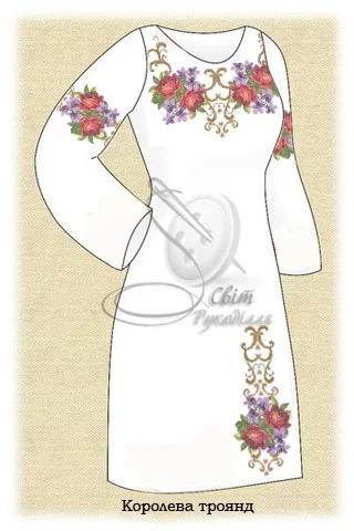 Сукня жіноча "Королева троянд" 