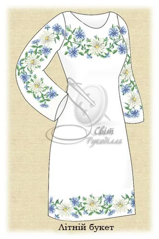 Сукня жіноча "Літній букет" 