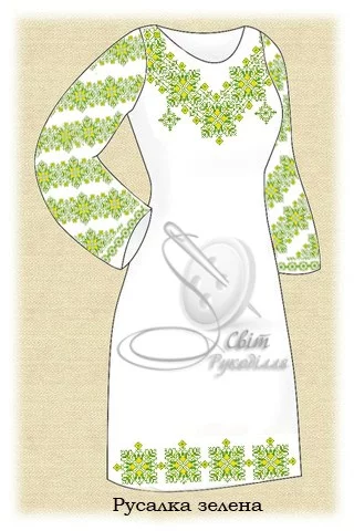 Сукня жіноча "Русалка зелена"