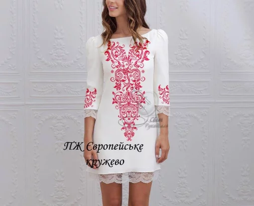 Сукня жіноча "Європейське мереживо" 