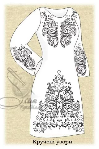 Сукня жіноча "Кручені узори" 