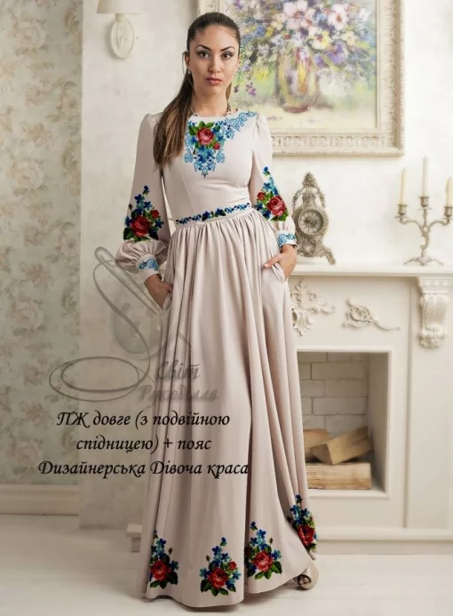 Сукня жіноча "Дизайнерська. Дівоча краса" 