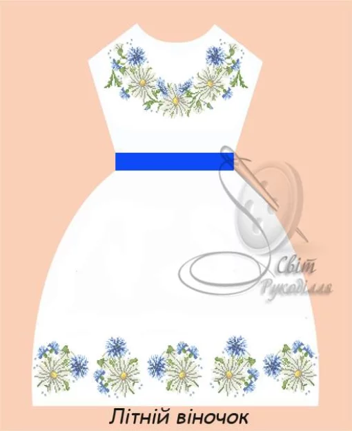 Дитяча сукня зі стрічкою &quot;Літній віночок&quot; 