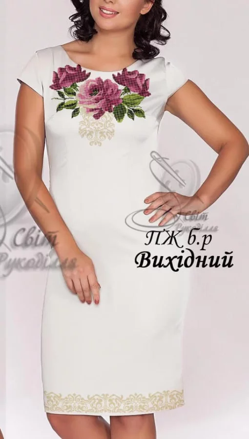 Сукня без рукавів "Вихідний" 