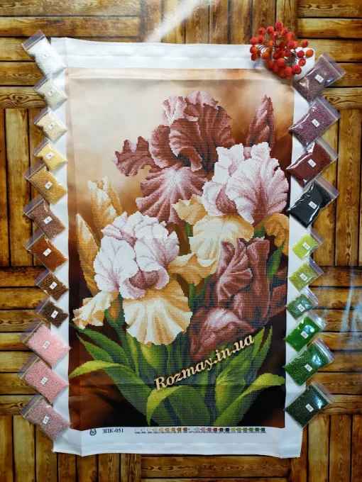 Букет ірисів, ЗПК-051