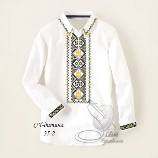 Дитяча сорочка для хлопчика №35-2