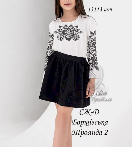 Дитяча сорочка &quot;Борщівська троянда&quot;