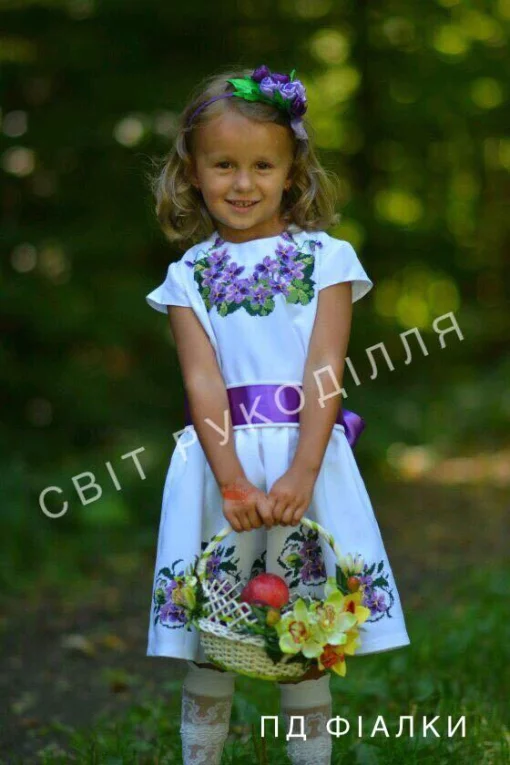 Дитяча сукня &quot;Фіалки&quot; 