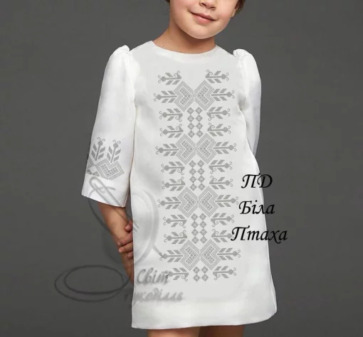 Дитяча сукня &quot;Біла птаха&quot; 