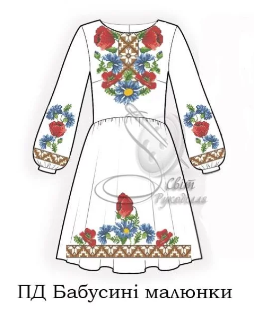 Дитяча сукня &quot;Бабусині малюнки&quot; 