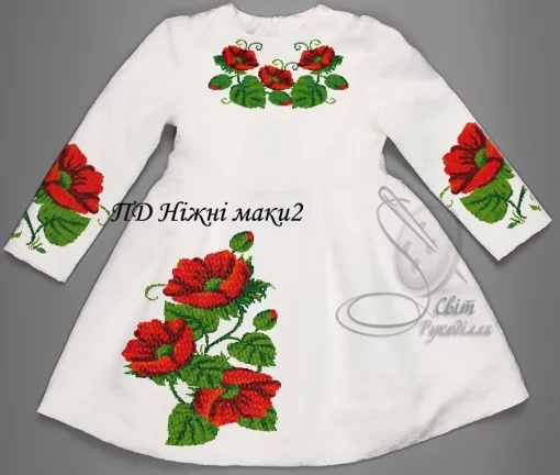 Дитяча сукня &quot;Ніжні маки-2&quot; 