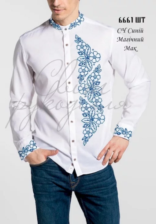 Сорочка "Синій магічний мак" 