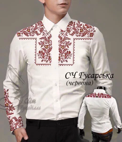 Сорочка "Гусарська" (червона)