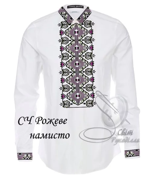  Сорочка "Рожеве намисто"