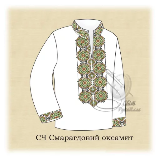 Сорочка "Смарагдовий оксамит" 
